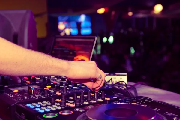 Partido DJ — Fotografia de Stock
