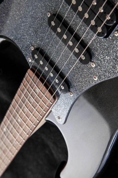 Soundboard Electric Guitar Close Shape Stratocaster Humbucker Singles — Foto de Stock