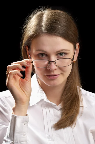 Junge Sekretärin — Stockfoto