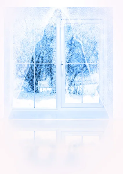 Winterabend — Stockfoto