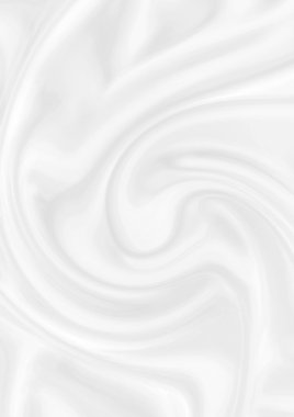 Pürüzsüz beyaz ipek