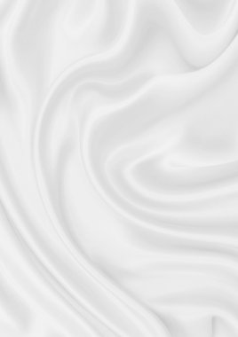 Pürüzsüz beyaz ipek