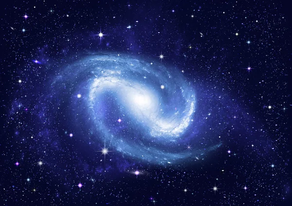 Galaxie într-un spațiu liber — Fotografie, imagine de stoc