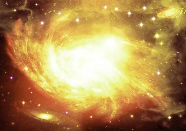 Galaxie într-un spațiu liber — Fotografie, imagine de stoc