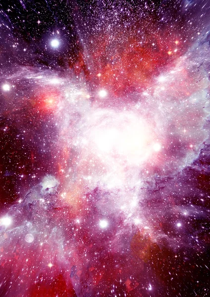 自由空間にある銀河は — ストック写真