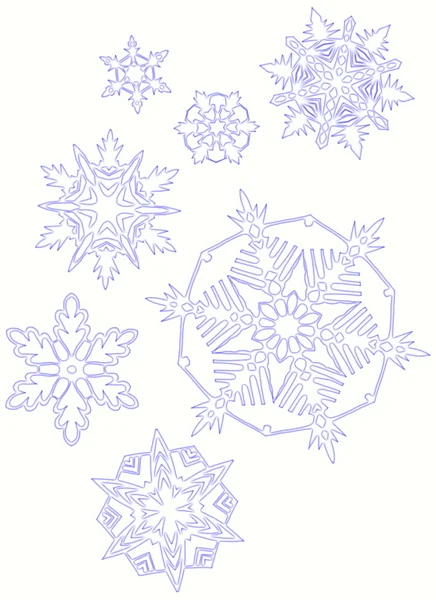 Snowflakes — Stock Photo, Image