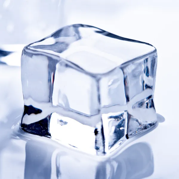 Eriyen buz kalıbı — Stok fotoğraf