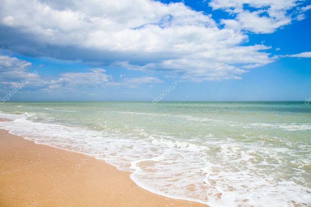 sand beach of Adriatic Sea, Italy