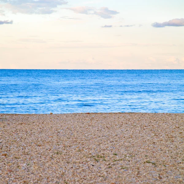 Playa y mar — Foto de Stock