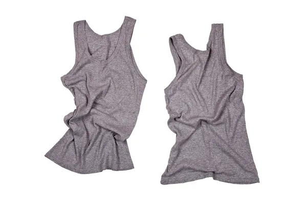 Twee grijs shirts — Stockfoto