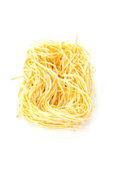 Råa äggpasta — Stockfoto