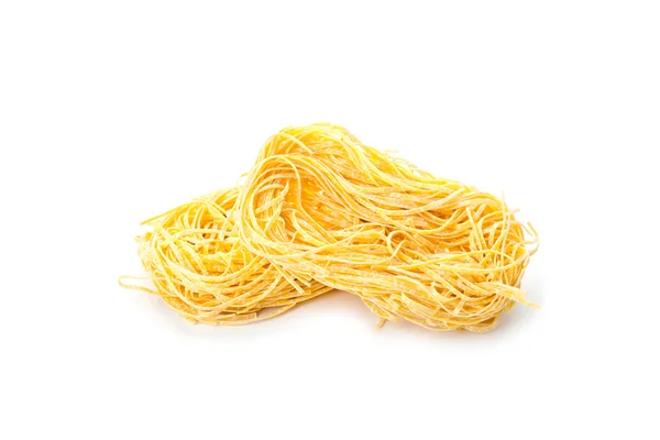 Råa äggpasta — Stockfoto