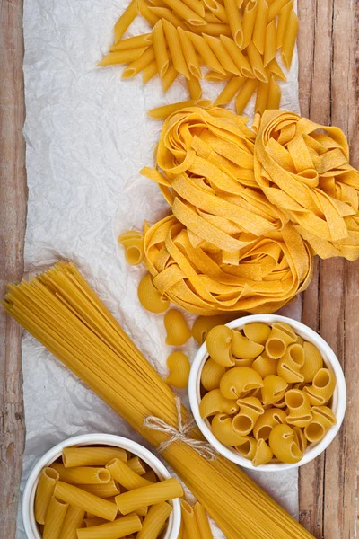 Ruwe pasta — Stockfoto