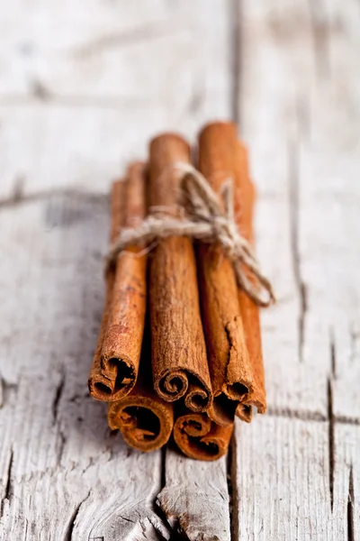 Stack of cinnamon sticks — Stock Photo, Image