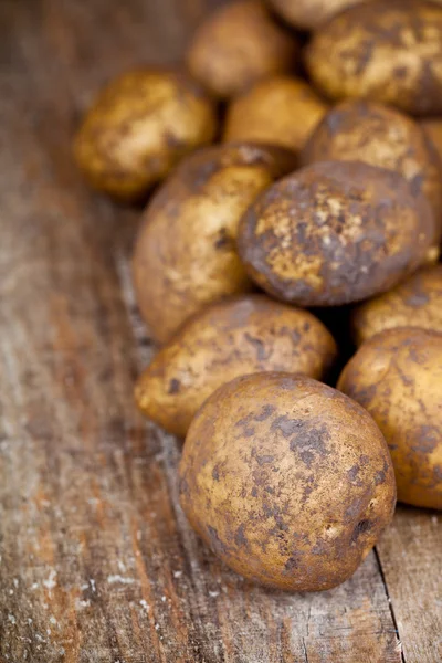 Organic potatoes — Stock Photo, Image