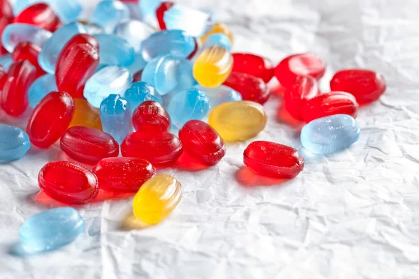 Bunte Bonbons — Stockfoto