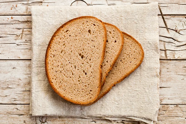 Fette di pane di segale — Foto Stock
