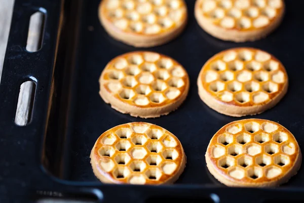 Fresh homemade honey cookies — Stock Photo, Image