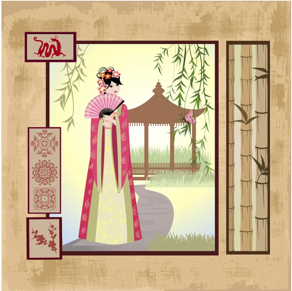23 Grunge Abstract Landscape Asian Girl Geisha Vector Images Grunge Abstract Landscape Asian Girl Geisha Illustrations Depositphotos