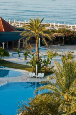 Bölge yuvarlak havuz