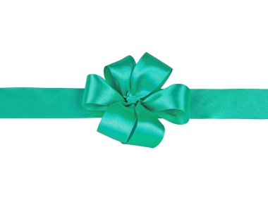 Beyaz bir arka plan üzerinde yay