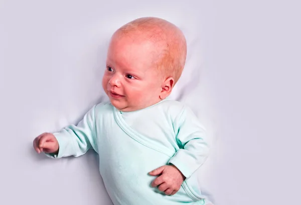 De lachende jongen — Stockfoto