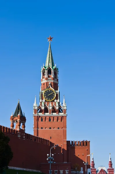 Torre Spasskaya, Moscú — Foto de Stock