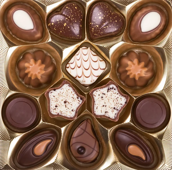 Heerlijke chocolade dessert — Stockfoto