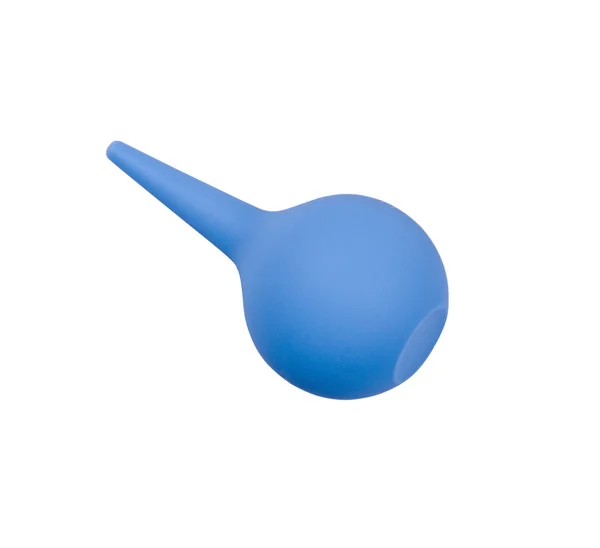 Blue rubber pear — Stock Photo, Image