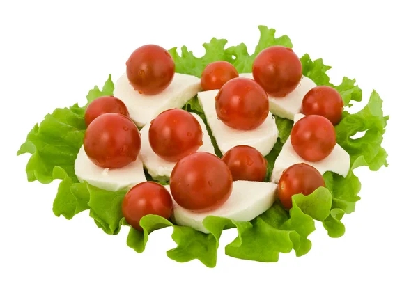 Tomates y mozzarella — Foto de Stock