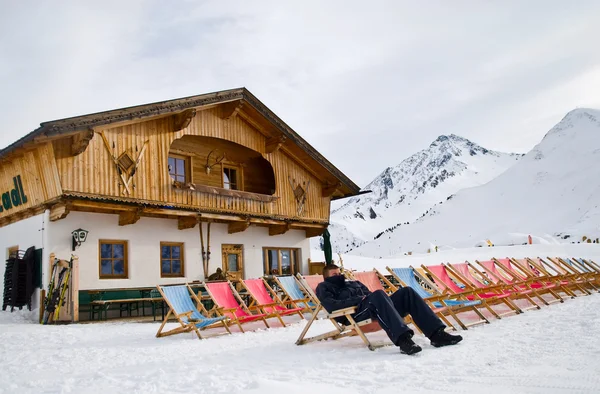 Place for sunburn and rest — Stock Photo, Image