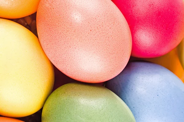 Estructura de huevos multicolores — Foto de Stock