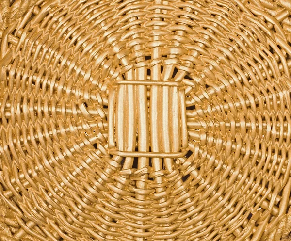 El tejido de la cesta, el fondo, el fondo —  Fotos de Stock