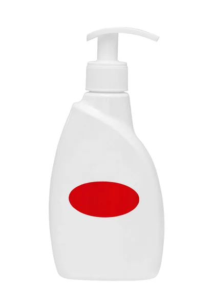 Cosmetical flaska på vit — Stockfoto