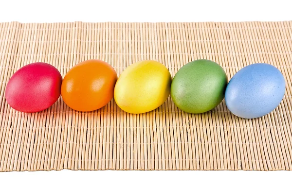 Multi coloured eggs — Stock Photo, Image