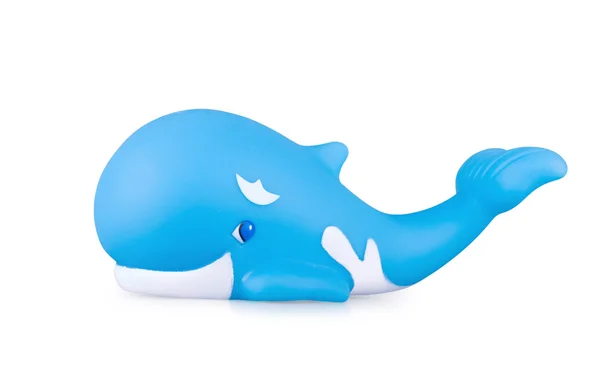 Toy whale on the white — Stock Photo, Image