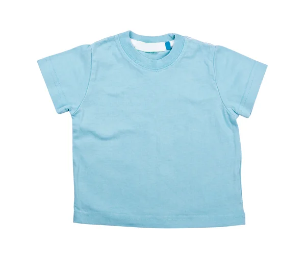 Turquoise shirt met een korte mouw — Stockfoto