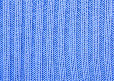 örme mavi kumaş yakın up, bir arka plan
