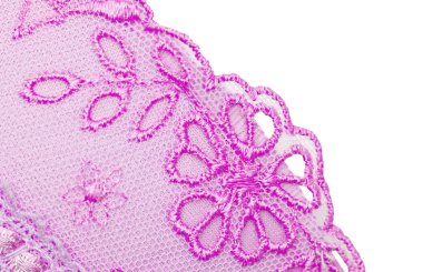 keten, beyaz zemin üzerine işlemeli dantel