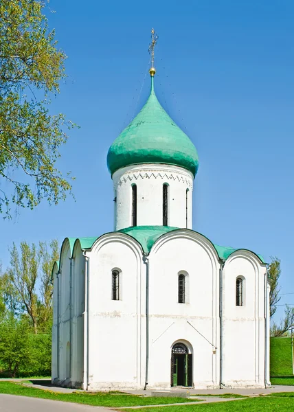 Spaso-preobrazhenskiy katedralen i pereslavl-zalessky — Stockfoto