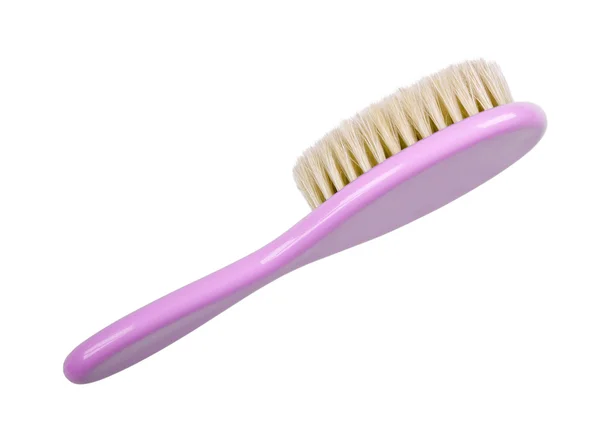 Pink hair brushes for a baby — Stock Photo, Image