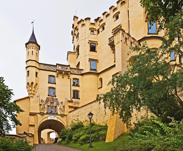 Hohenschwangau Castle, palace in southern Germany — Stock Photo, Image