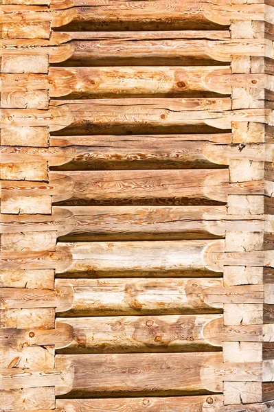 Logs, a house felling close up — Stock Photo, Image
