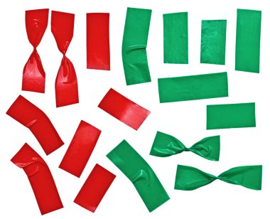 Beyaz parlak yapışkan bant