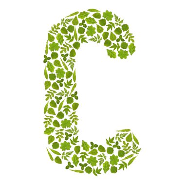 harfi c yeşil yapraklar