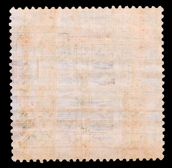 Blank stamp, black border — Stock Photo, Image