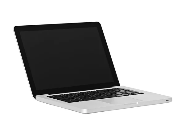 Professioneller Laptop isoliert auf weißem Hintergrund — Stockfoto