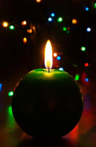 Шаровая свеча — стоковое фото