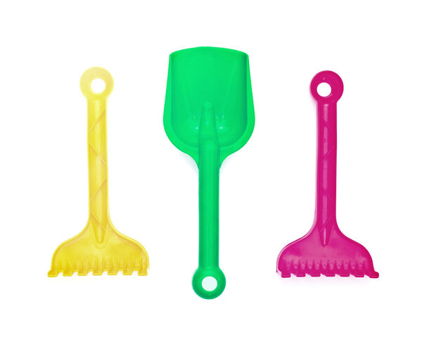 Colorful kids garden tools