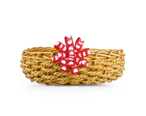 Basket for gifts — Stock Photo, Image